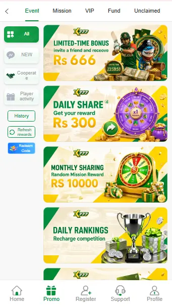 XK777 Game Promo